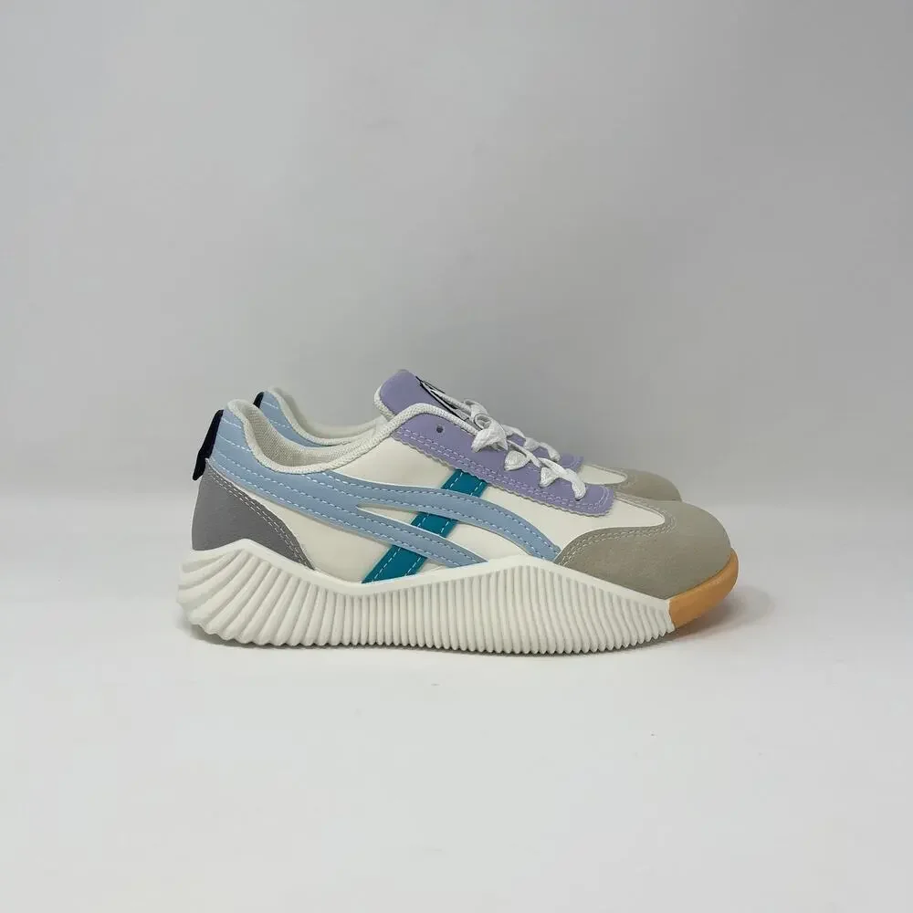 De Florance Cloudea Sneakers Beige‎ Blue Purple EU 35/Womens 4-4.5/Girls 3.5